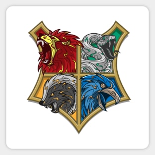 The largest school of Magic and Wizardry in Europe Sticker